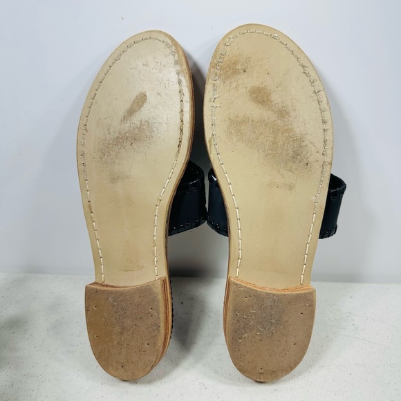 Jack Rogers Women's Black Sandals size 6M - Picture 7 of 8